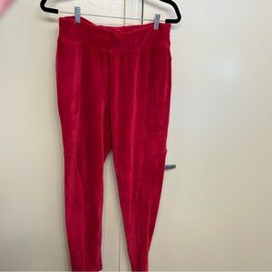 FP Movement by Free People Pink Velour Jogger Pants Size Small